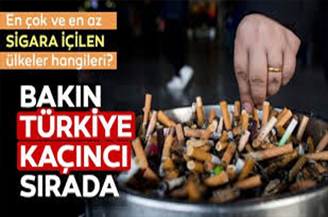 Dünyada en çok ve en az sigara içilen ülkeler