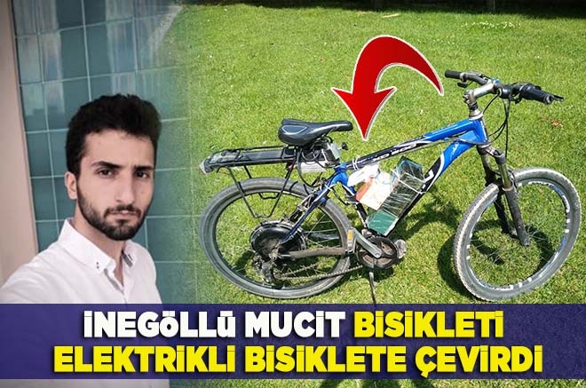 iNEGöLLü MUCiT BiSiKLETi ELEKTRiKLi BiSiKLETE ÇEViRDi