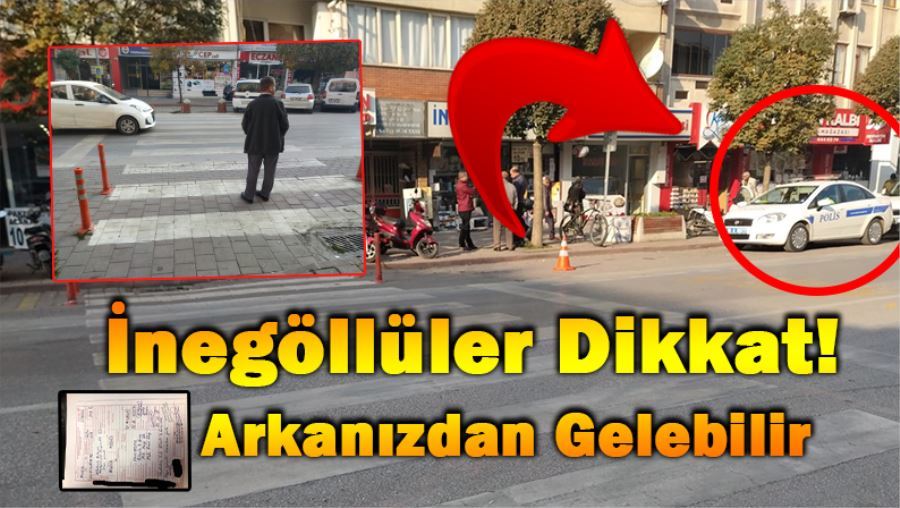 YAYA GEÇİDİ UYGULAMALARI DEVAM EDİYOR