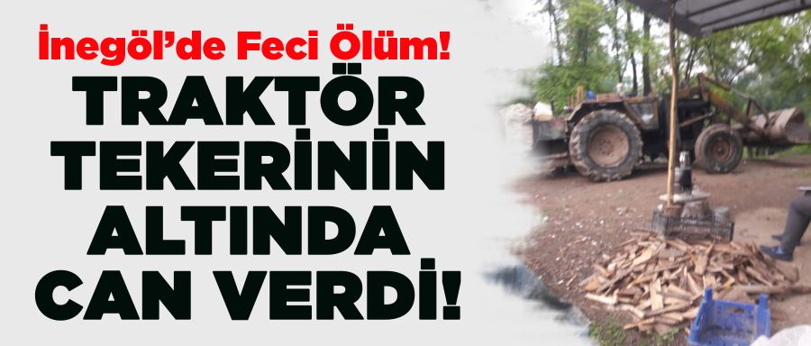 Tamir ettiği lastiğin altında kaldı!