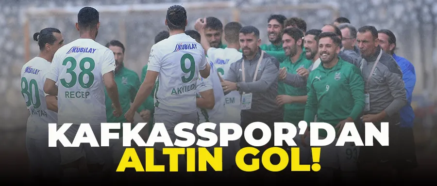 İnegöl Kafkaspor’dan altın gol!