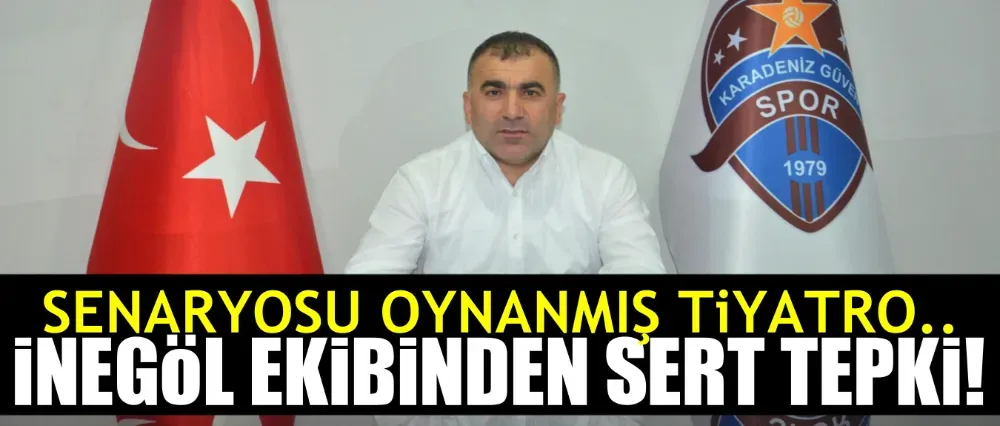 Ortada bir futbol yoktu, senaryosu oynanmış tiyatro vardı
