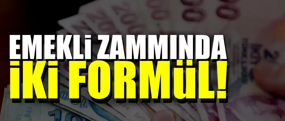 EMEKLİYE ZAMDA İKİ FORMÜL!	