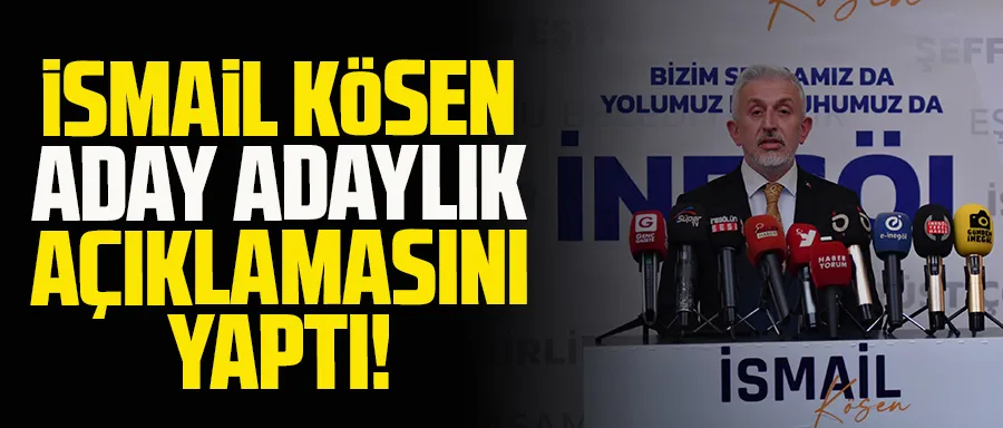 İsmail Kösen Ak Parti