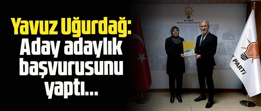 Yavuz Uğurdağ Ak Parti