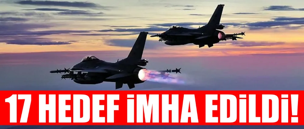 TERÖR HEDEFLERİ İMHA EDİLDİ!