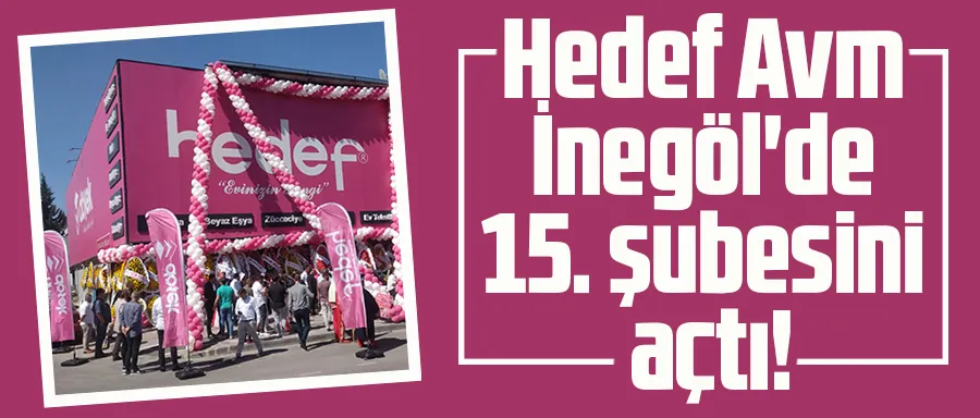 Hedef Avm, İnegöl