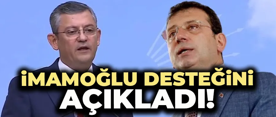 İmamoğlu, Özgür Özel