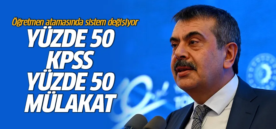Öğretmen atamasında sistem değişiyor!