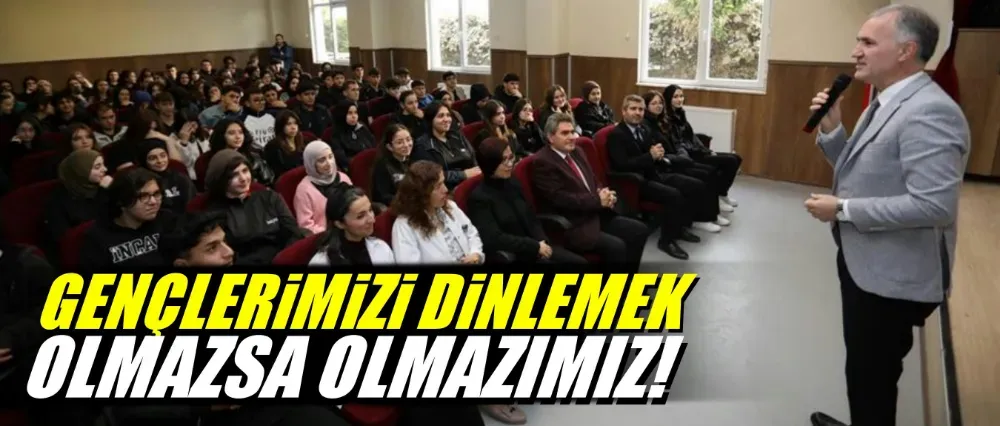 Başkan Taban Naire Çikayeva Anadolu Lisesi Öğrencileriyle Buluştu