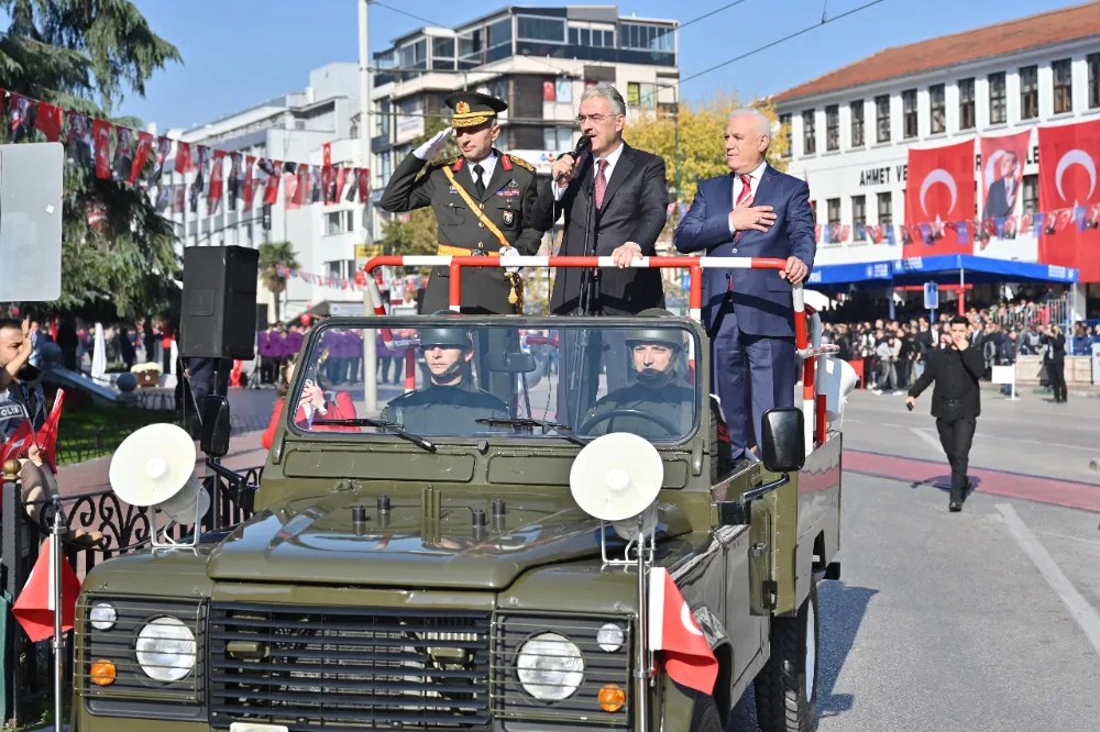 Cumhuriyet Bayramı’nda Bursa’ya yakışan kutlamalar