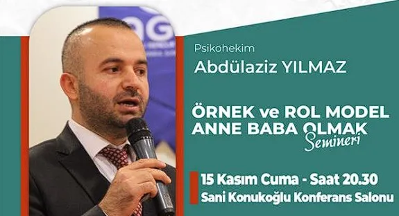 “Örnek Ve Rol Model Anne Baba Olmak” Seminerine Davet