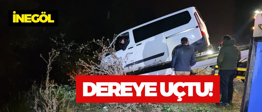 Dereye uçtu!