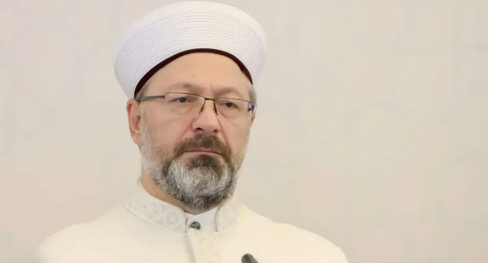 Diyanet İşleri Başkanı Ali Erbaş: 