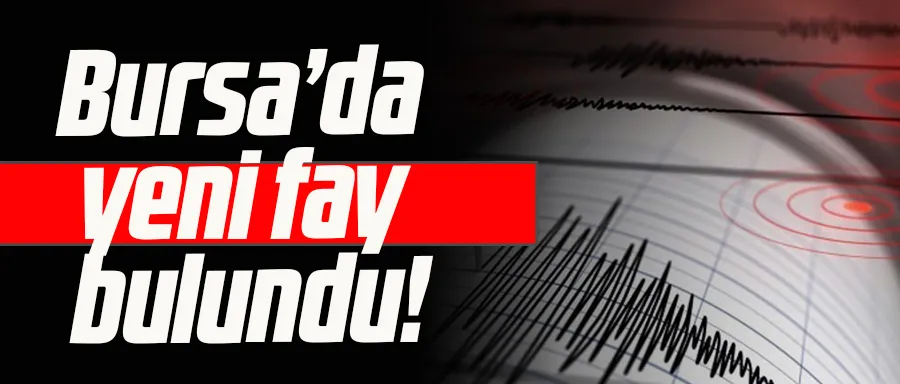 Bursa’da yeni fay bulundu! 7’den büyük deprem üretebilir