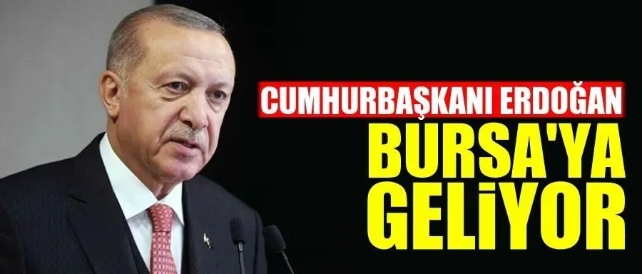 Cumhurbaşkanı Erdoğan