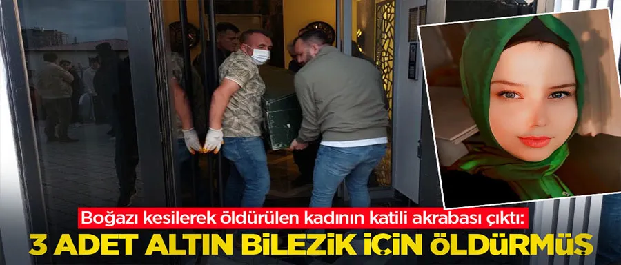 Korkunç cinayet! Boğazı kesilerek öldürüldü!	