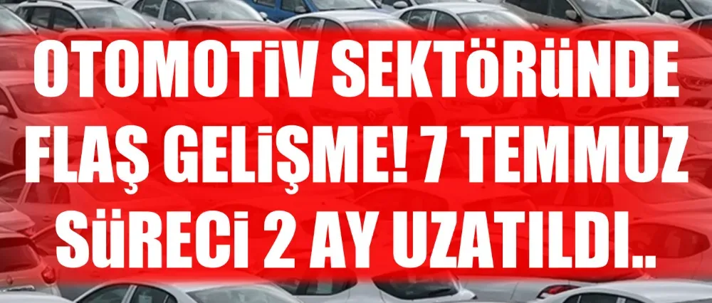 Otomotiv güvenlik yönetmeliği yürürlük tarihi ertelendi