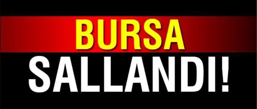 Bursa Sallandı ‼️