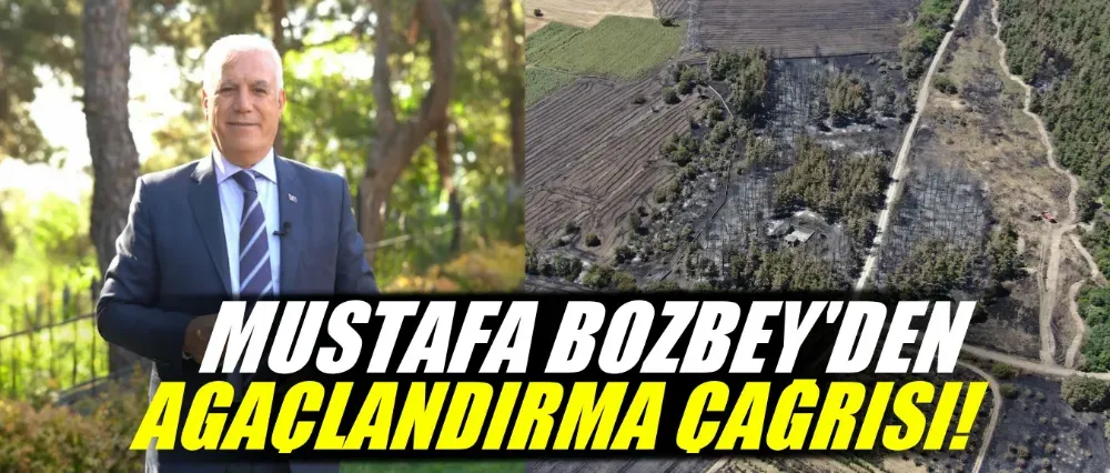 Başkan Bozbey’den ağaçlandırma çağrısı	