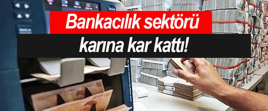 Bankacılık sektörü karına kar kattı
