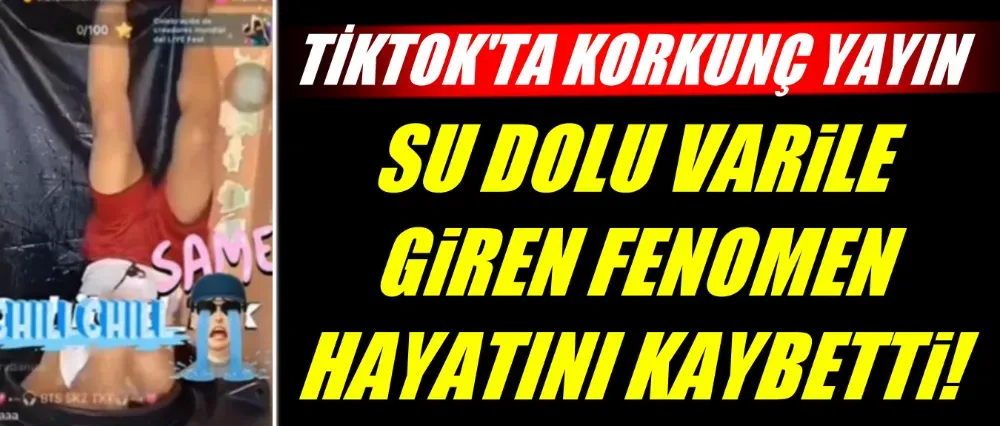 TİKTOK yayınında korkunç ölüm!