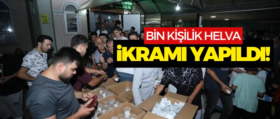 Kandil Geleneği Yeşil Camide Devam Etti