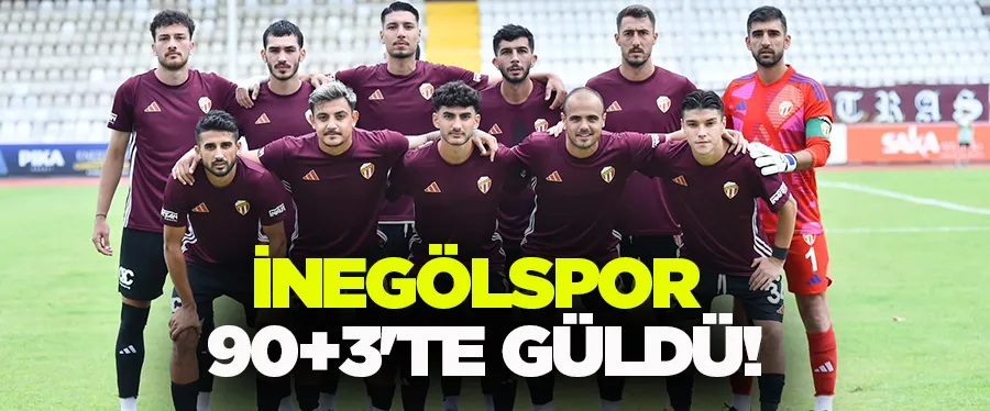 İnegölspor 90+3