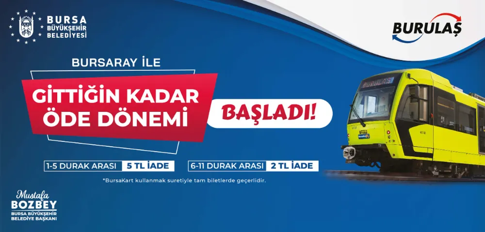 Ulaşımda ‘Gittiğin kadar öde’ dönemi