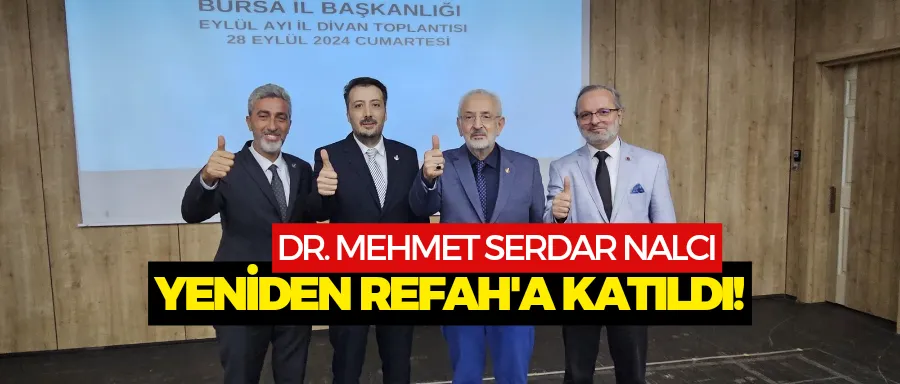 Serdar Nalcı Yeniden Refah Partisi