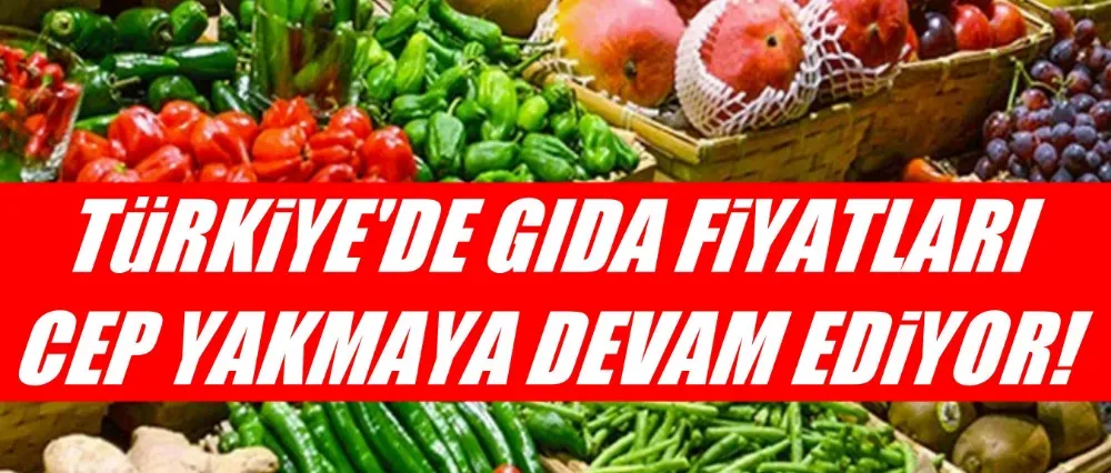 Gıda fiyatları cep yakıyor!	