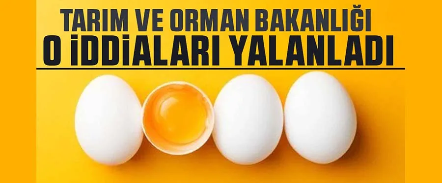 Tarım ve Orman Bakanlığı o iddiaları yalanladı