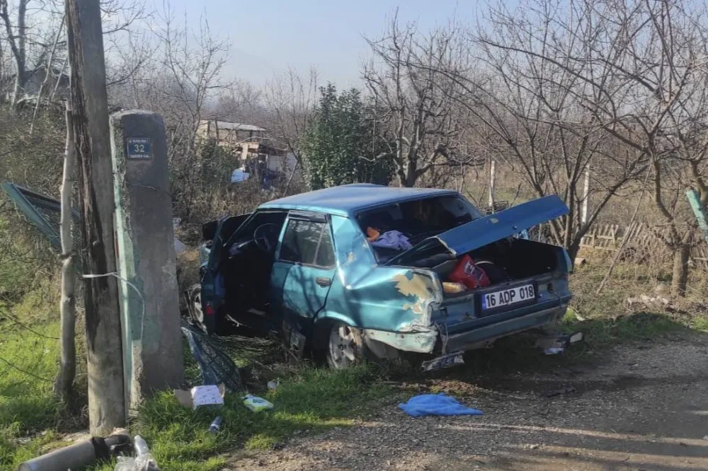 İnegöl’de Trafik Kazası: 1 Yaralı