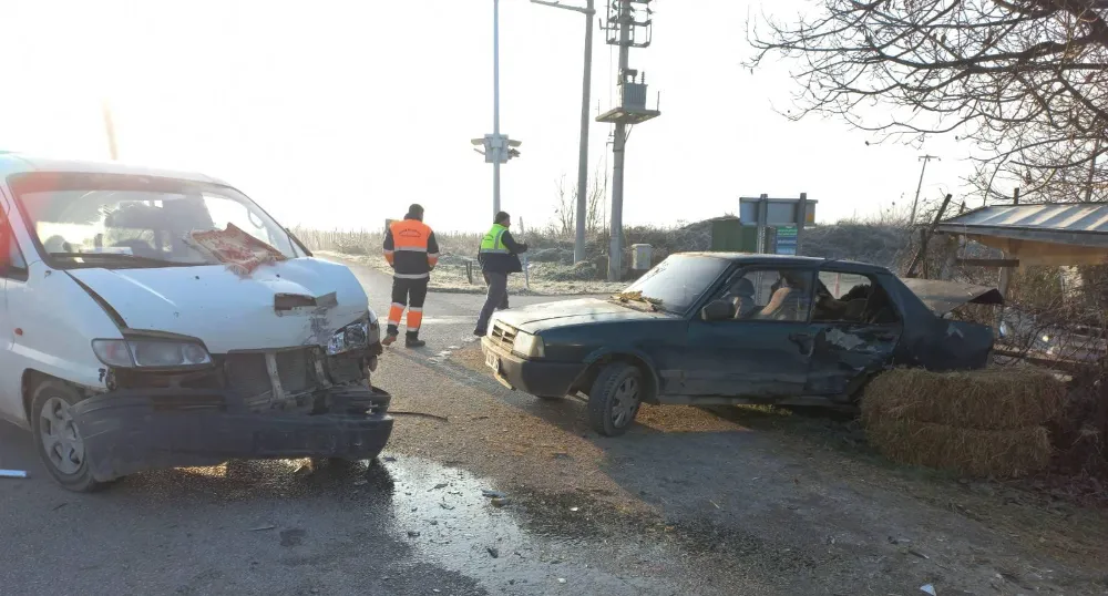 Ortaköy Mahallesi Yolunda Trafik Kazası: 1 Yaralı