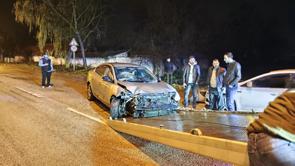 Çevre Yolunda Trafik Kazası: 2 Yaralı