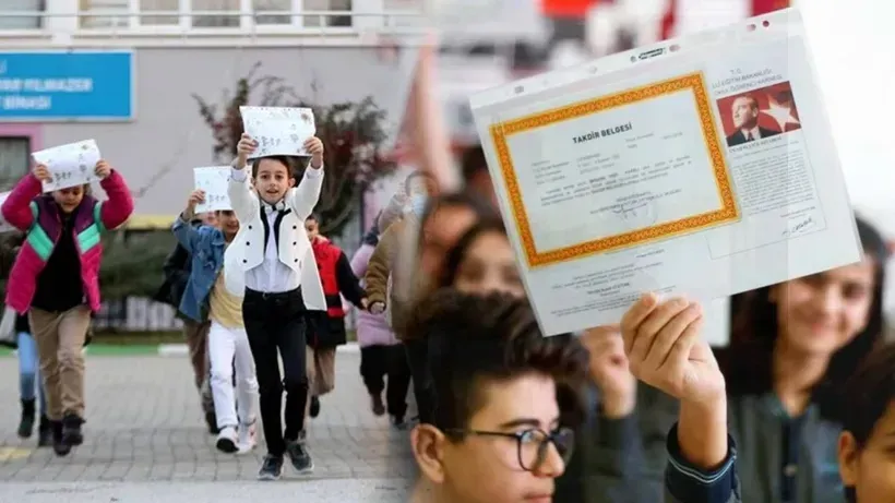 Öğrencilere karne yerine bu belge verilecek...