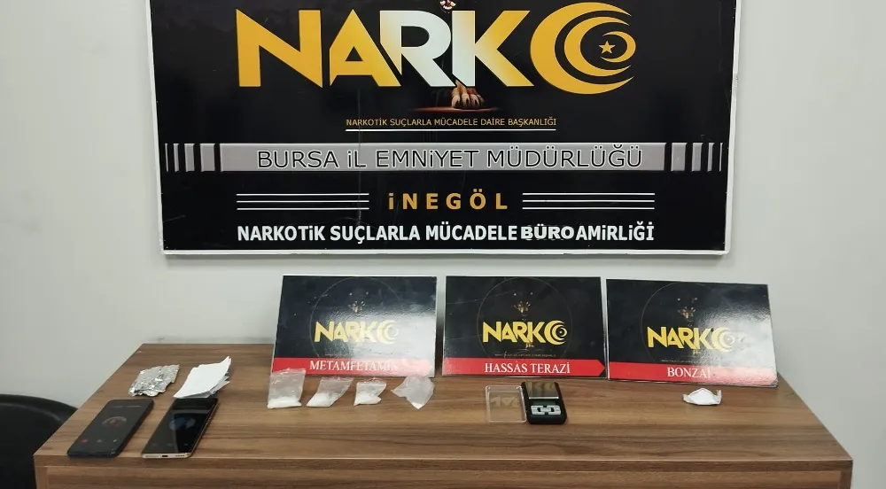 İnegöl’de Uyuşturucu Operasyonu: 2 Kişi Tutuklandı