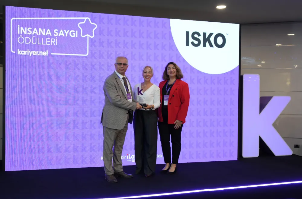 İSKO’ya Kariyer.net’ten 2024 İnsana Saygı Ödülü