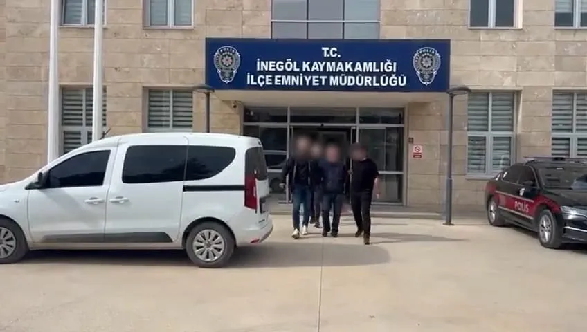 Cinayet Zanlısı İnegöl’de Yakalandı