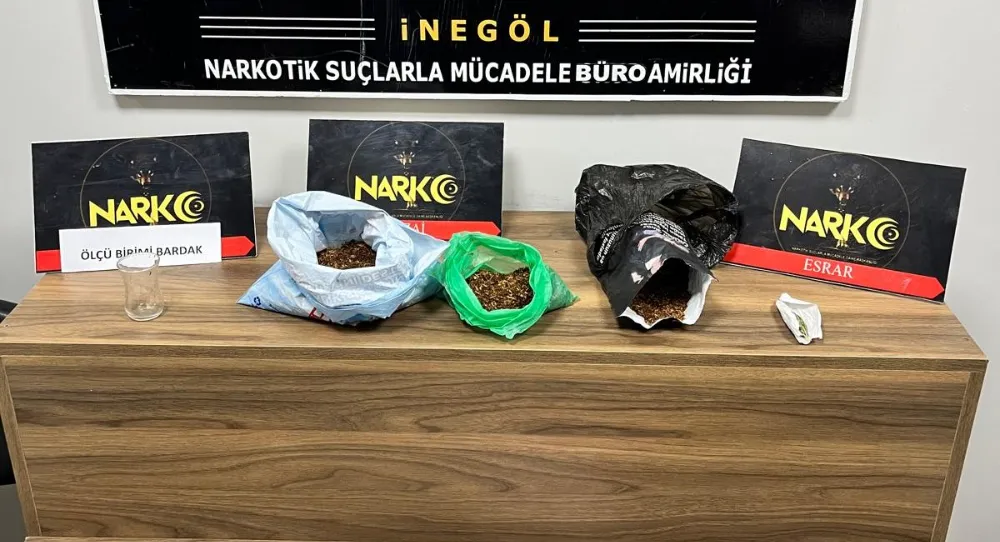 İnegöl’de Uyuşturucu Operasyonu: 450 Gram Bonzai Ele Geçirildi