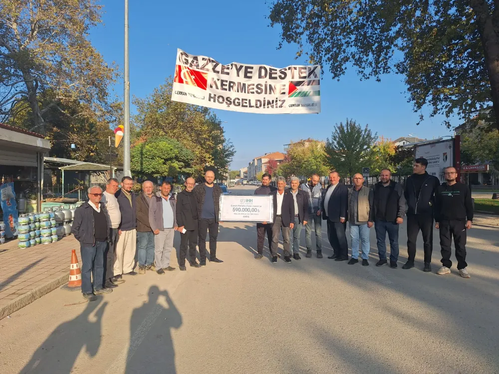 Cerrah Mahallesi’nde Gazze İçin Dayanışma Kermesi: 590 Bin TL Bağış Toplandı