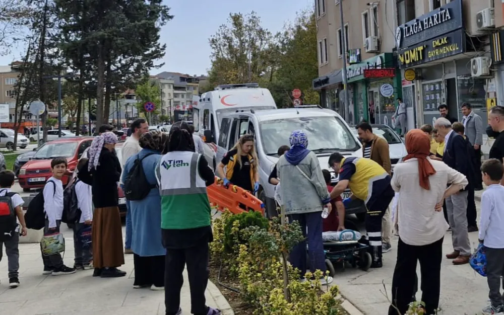 İnegöl’de Otomobil ile Bisiklet Çarpıştı: 14 Yaşındaki Çocuk Yaralandı