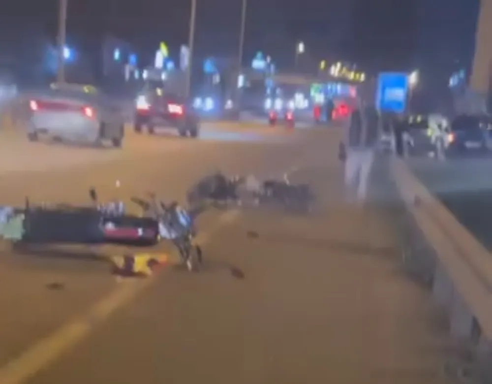 İnegöl’de Motosiklet Yarışı Kazayla Sonuçlandı: 1’i Ağır 6 Yaralı