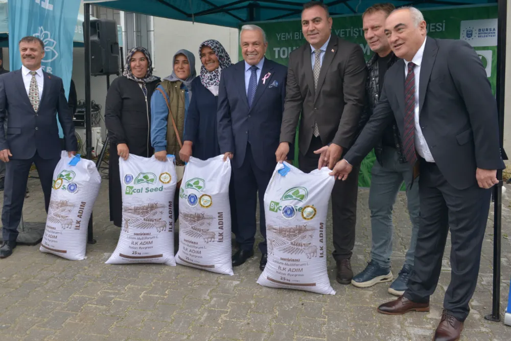 Üretene destek, Bursa’ya bereket