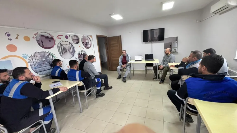 İnegöl Belediyesi’nde Kurum İçi Eğitimler Sürüyor