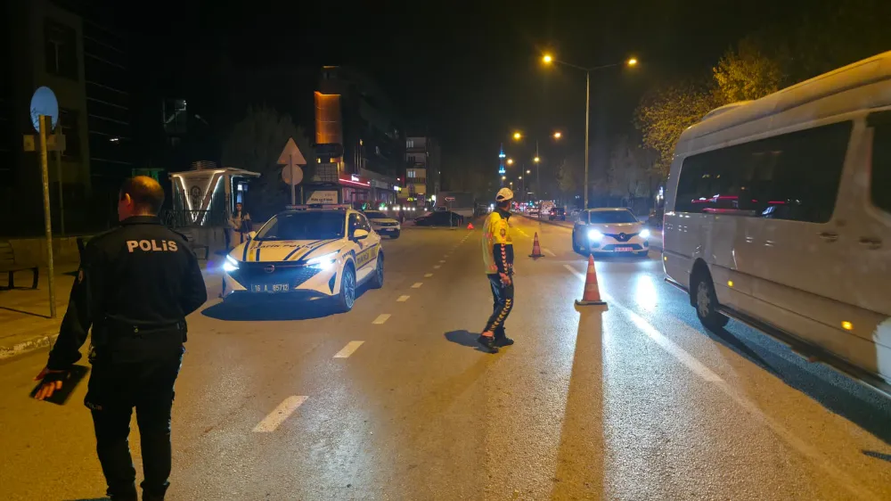 Bursa’dan İnegöl’e geniş çaplı polis takviyesi: İlçe genelinde eş zamanlı denetim