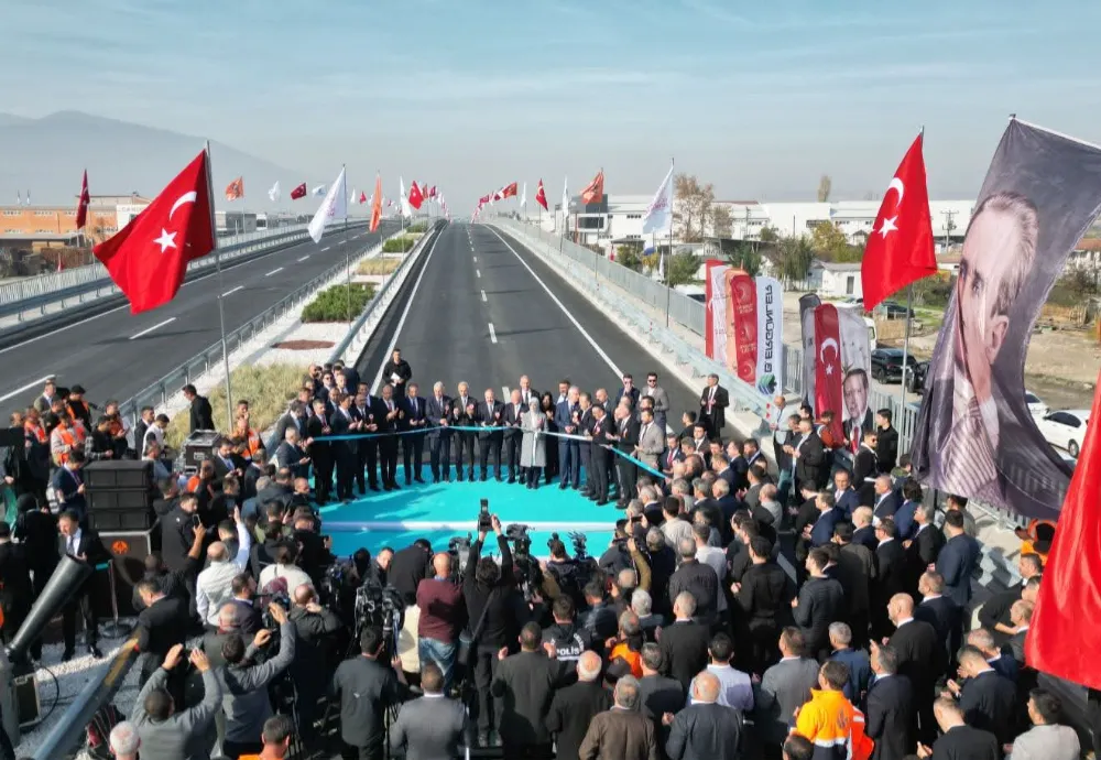 İnegöl Giriş Kavşağı Törenle Açıldı!