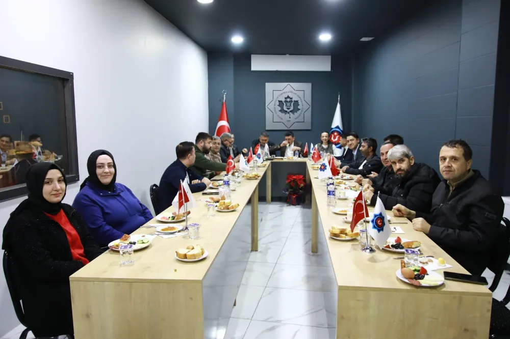 MYM Federasyonu Başkanı Halil Toy Basın Mensuplarını Kahvaltıda Ağırladı..