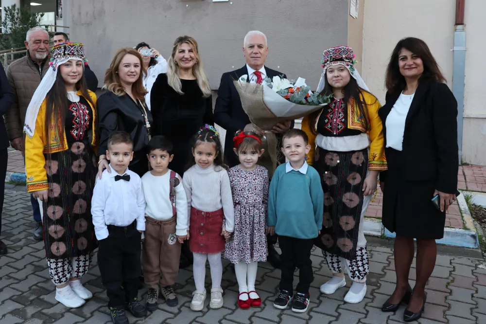 Başkan Bozbey’den öğretmenlere anlamlı ziyaret