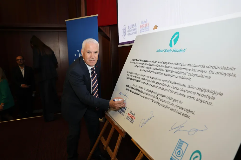 BUSKİ’de kalite yürüyüşü başladı